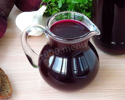 Свекольный квас без дрожжей