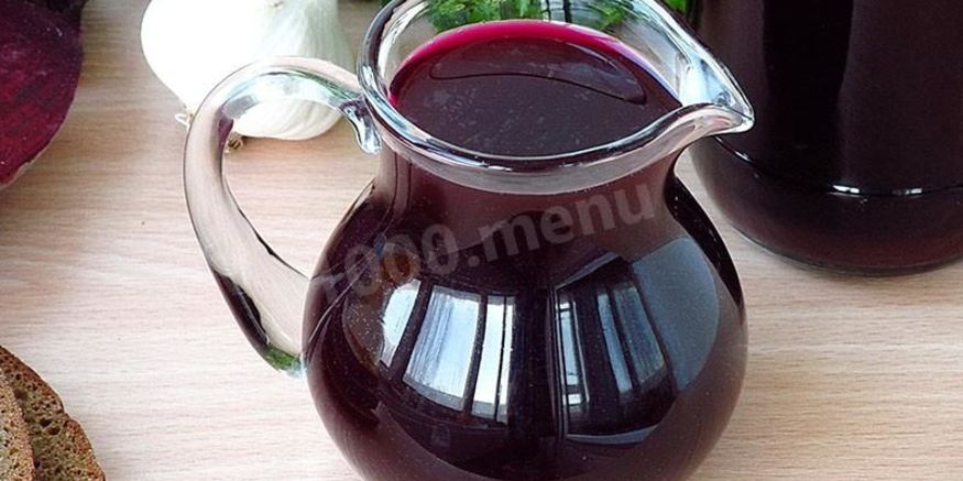 Рецепт свекольного кваса без дрожжей