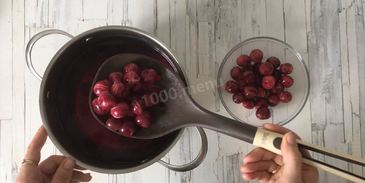 вишневый квас из вишни