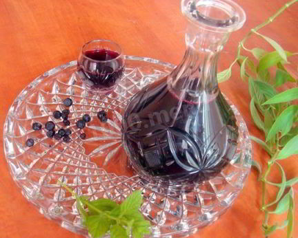 Черничный ликер