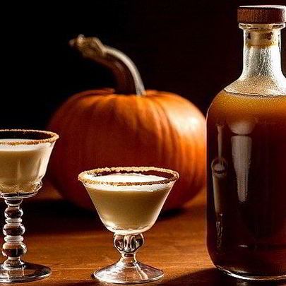 Домашний пряный тыквенный ликер