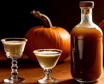 Домашний пряный тыквенный ликер