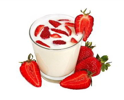 Клубника в ликере со взбитыми сливками