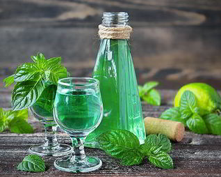 Мятно-лаймовый ликер