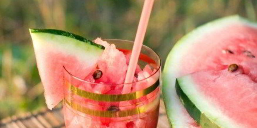 Рецепт арбузного лимонада с базиликом