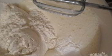 бисквит на лимонаде с газом