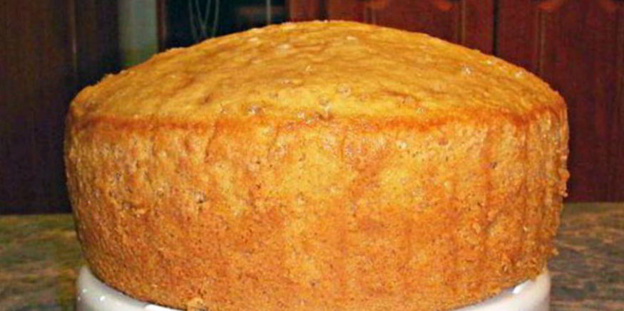 Рецепт бисквита на лимонаде