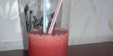 гламурный лимонад из арбуза