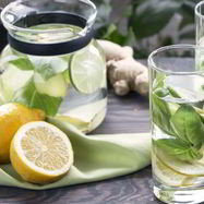 Рецепт Имбирного лимонада с базиликом