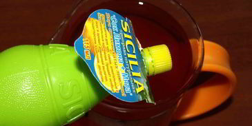 клубничный лимонад с базиликом