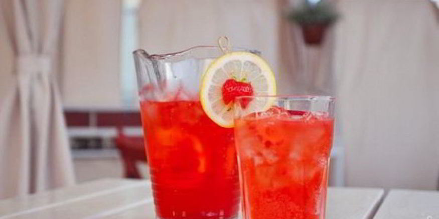 Рецепт клубничного лимонада