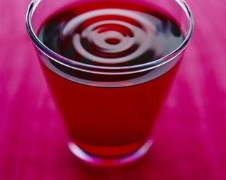 Клюквенный лимонадный пунш