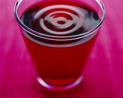 Клюквенный лимонадный пунш