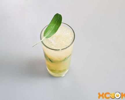 Лимонад грушевый с шалфеем