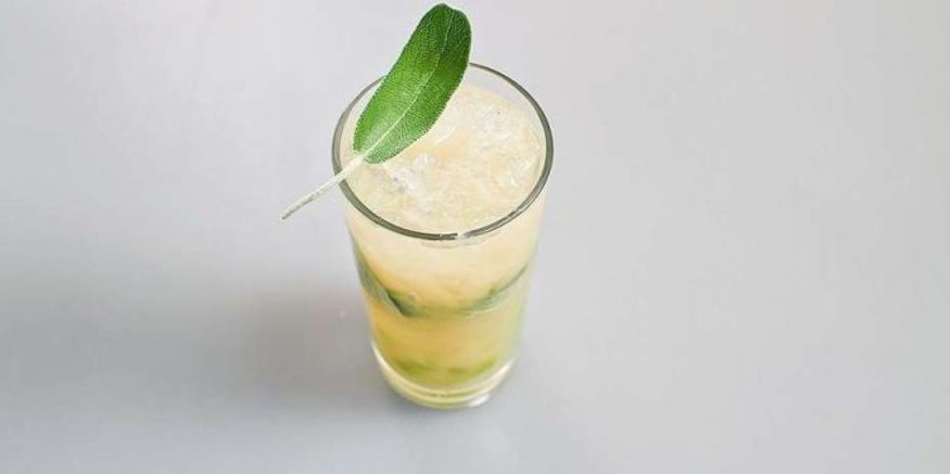 Рецепт лимонада грушевого с шалфеем