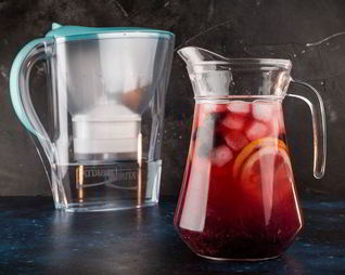 Лимонад из голубики с кардамоном