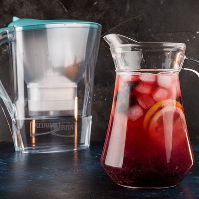 Лимонад из голубики с кардамоном