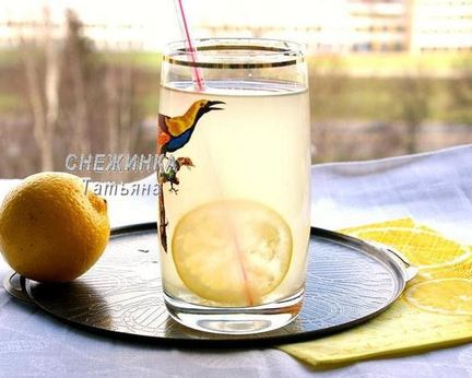 Лимонад на березовом соке