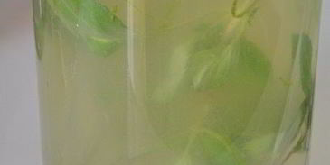 лимонад с базиликом и душистым перцем