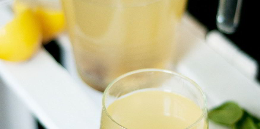 Рецепт лимонада с имбирем и медом