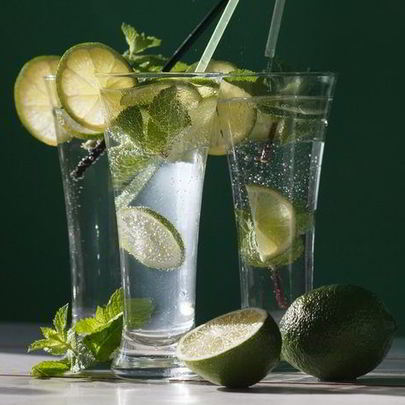 Лимонад с мятой и лаймом