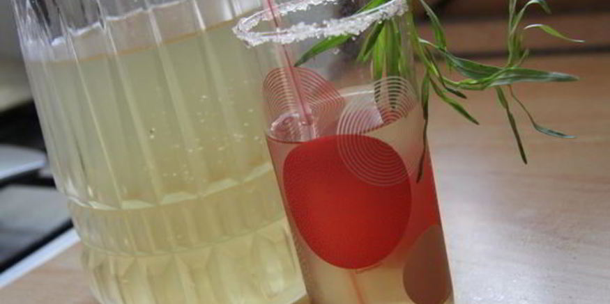 Рецепт лимонада с тархуном и мелисой