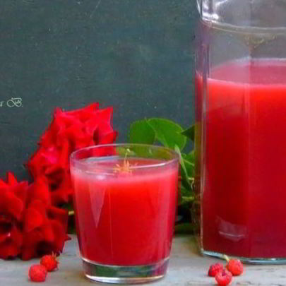 Малиновый лимонад Роза Марокко