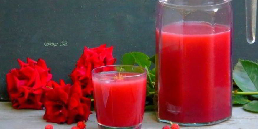 Рецепт малинового лимонада роза марокко