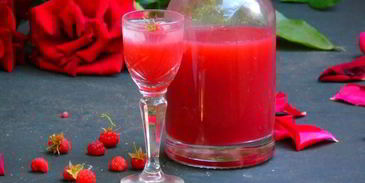 малиновый лимонад роза марокко