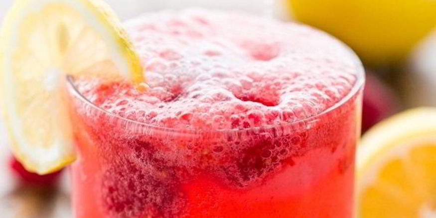 Рецепт малинового лимонада