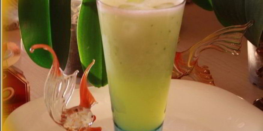 Рецепт медово-огуречного лимонад