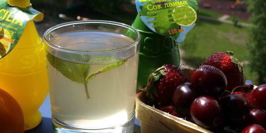 Рецепт мятного лимонада