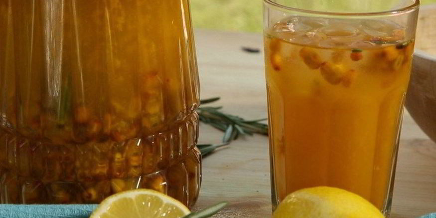 Рецепт облепихового лимонада