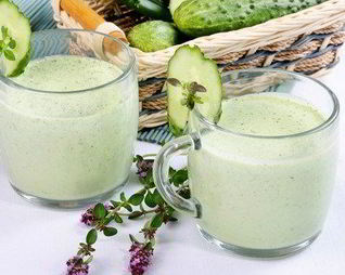 Огуречный лимонад с розмарином