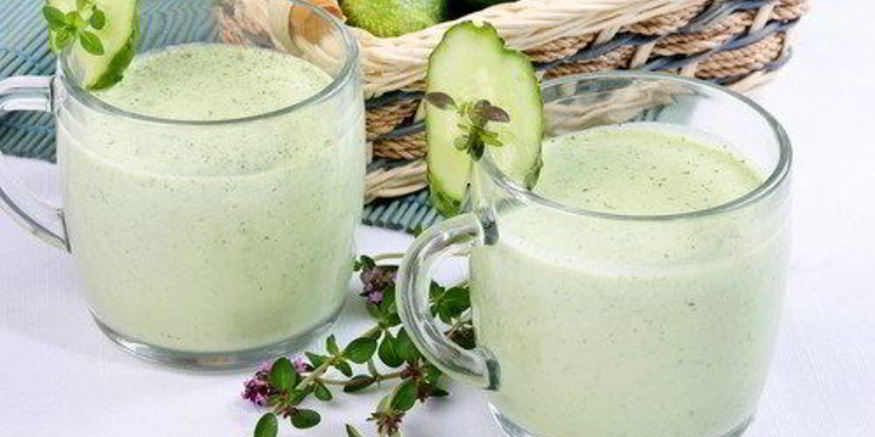 Рецепт огуречного лимонада с розмарином