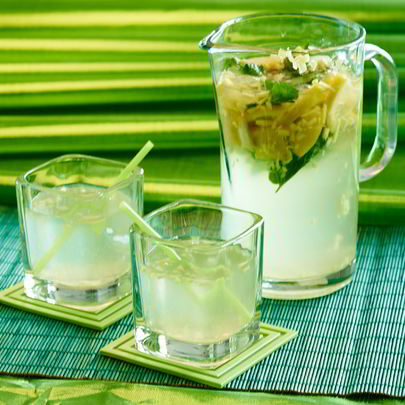 Освежающий мятно-имбирный лимонад