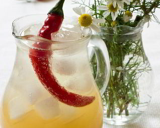 Ромашковый лимонад с чили