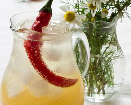 Ромашковый лимонад с чили