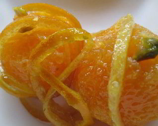 Мандарины в карамельном сиропе