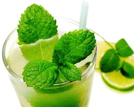 Алкогольный напиток в стиле Мохито