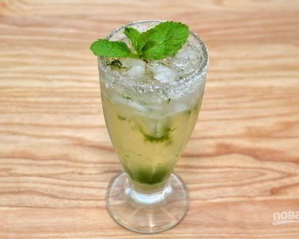 Безалкогольный Мохито с лаймом