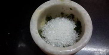 безалкогольный мохито с лимоном