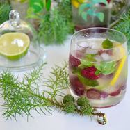 Рецепт Безалкогольного мохито с малиной