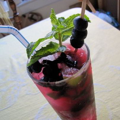 Черничный Мохито