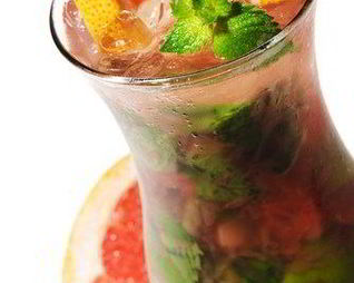 Грейпфрутово-мятный мохито