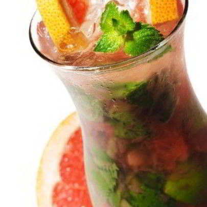 Грейпфрутово-мятный мохито