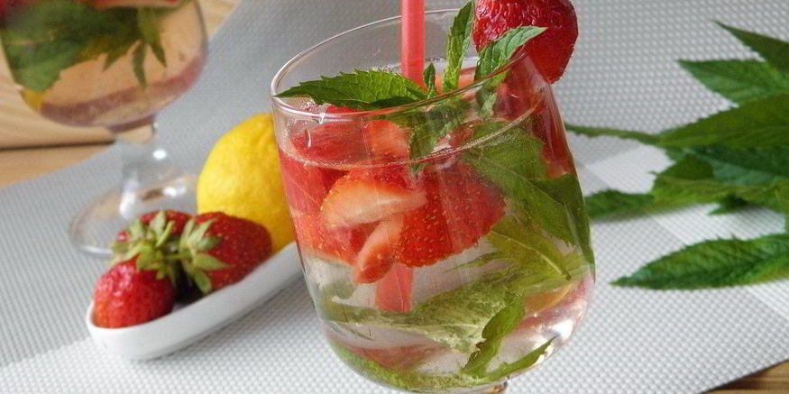 Рецепт клубничного мохито безалкогольного