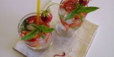 клубничный мохито безалкогольный