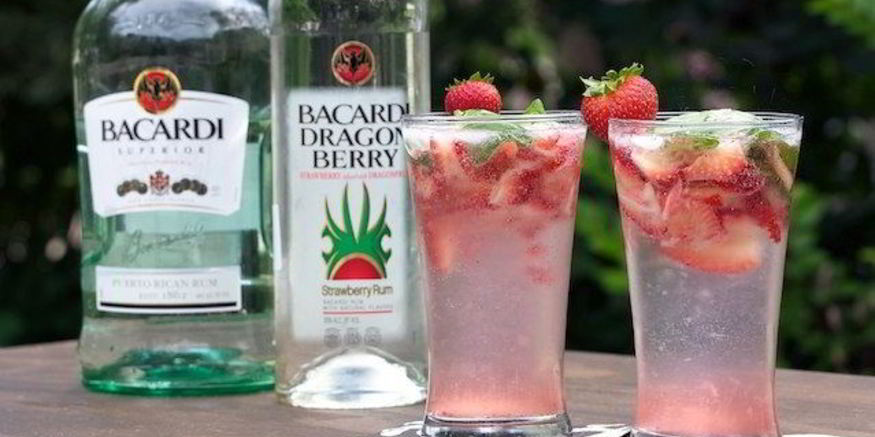 Рецепт клубничного мохито