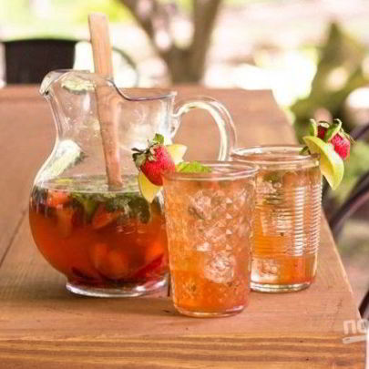 Мохито безалкогольный клубничный